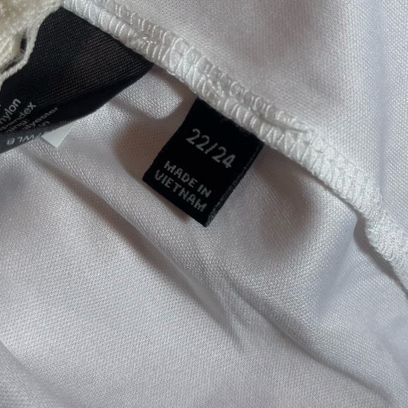 Lane Bryant Cream Lace Knee-Length Dress 22/24 (3X) Easter Dress or Formal Dress - Picture 7 of 7